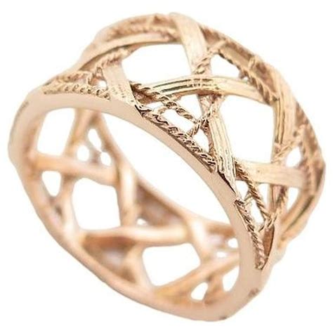bague dior cannage